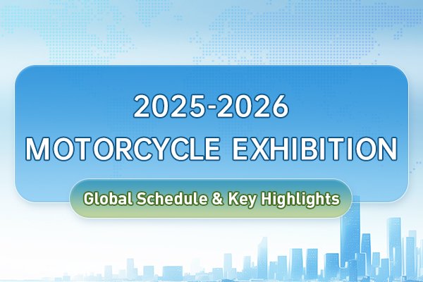 2025–2026 International Motorcycle Exhibitions cover image with global schedule and key highlights