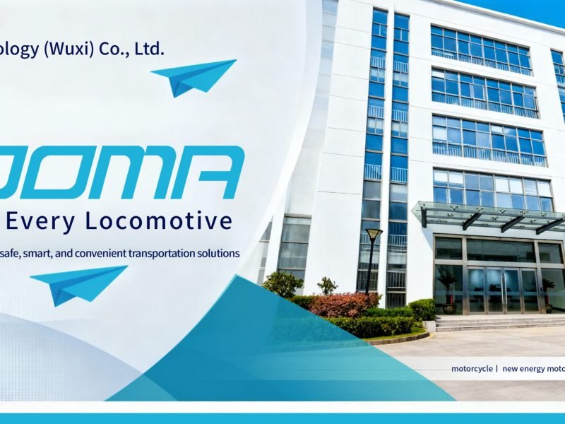 Nooma Technology headquarters building in Wuxi with company branding.